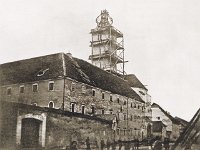 Kaptol 1880. godine, franjevački samostan nakon potresa